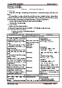 Giáo án Đại số 7 - Tiết 66: Ôn tập Chương IV - Năm học 2012-2013 - Chu Quang Trung