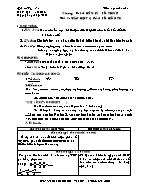 Giáo án Đại số Lớp 7 - Chương trình cả năm - Năm học 2012-2013 - Phan Thị Thanh