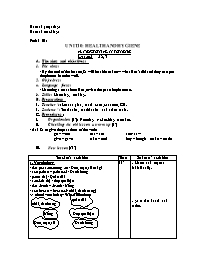 Giáo án môn Tiếng Anh Lớp 7 - Unit 10: Health and hygiene - A. Personal hygiene - Lesson 2: A2, 3