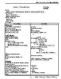 Giáo án môn Tiếng Anh Lớp 7 - Nguyen Thi Hang