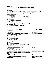 Giáo án môn Tiếng Anh Lớp 7 - Period 11, Unit 2: Personal information - Lesson 5: B-My birthday (B4, 5)