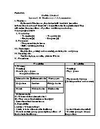 Giáo án môn Tiếng Anh Lớp 7 - Period 25, Unit 4: At school - Lesson 5 : B-Thelibrary (3, 4, 5, remember)