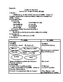 Giáo án môn Tiếng Anh Lớp 7 - Period 30, Unit 5: Work and play - Lesson 5: B-It’s time for recess (B3, 4, 5)