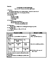 Giáo án môn Tiếng Anh Lớp 7 - Period 4, Unit 1: Back to school - Lesson 3: B-Names and addresses (B1, 2, 3)