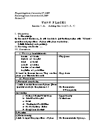 Giáo án môn Tiếng Anh Lớp 7 - Period 45, Unit