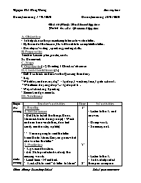 Giáo án môn Tiếng Anh Lớp 7 - Unit 10: Health and hygiene - Period 63: A4-Personal hygiene - Nguyen Thi Thuy Duong