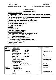 Giáo án môn Tiếng Anh Lớp 7 - Unit 16: People and places - Period 102: B2, 5 - Famous people - Tran Thi To Nga