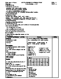 Giáo án môn Tiếng Anh Lớp 7 - Unit 2: Personal information - B: My birthday: 1-2-3