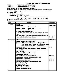 Giáo án môn Tiếng Anh Lớp 7 - Unit 2: Personal information - Lesson 2: Names and addresses (B4)