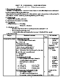 Giáo án môn Tiếng Anh Lớp 7 - Unit 2: Personal information - Period7: A1-3: Telephone numbers - Nguyen Thi Thuy Duong