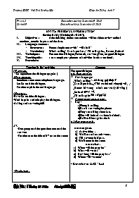 Giáo án môn Tiếng Anh Lớp 7 - Unit 2: Personal information - Section B: My Birthday(B1-B2-B3) - Y Khương Niê Kdăm