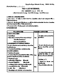 Giáo án môn Tiếng Anh Lớp 7 - Unit 3: At home - Period 22, Lesson 3: A6 - Nguyễn Ngọc Khánh