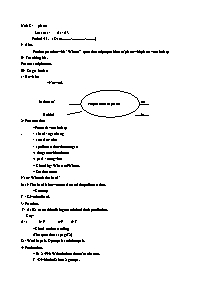 Giáo án môn Tiếng Anh Lớp 7 - Unit 8: Places - Period 45, Lesson 1: A1-A3