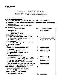 Giáo án môn Tiếng Anh Lớp 7 - Unit 8: Places - Period 49, Lesson 2: A4-5 - Nguyễn Ngọc Khánh