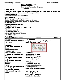 Giáo án môn Tiếng Anh Lớp 7 - Unit 9: At home and away - Section B: Neighbors (A1, 2)