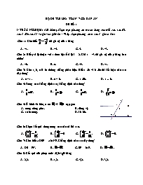 22 Đề thi học kì 1 môn Toán Lớp 7 (Có đáp án)