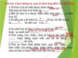 Bài giảng Toán Lớp 7 (Sách Cánh diều) - Chươn