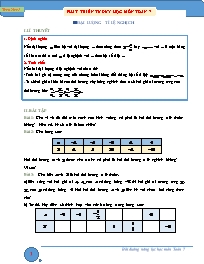 Chuyên đề Bồi dưỡng năng lực học Đại số Lớp 7 - Chương II, Bài 3: Đại lượng tỉ lệ nghịch