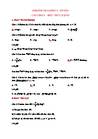 Chuyên đề Đại số Lớp 7 - Chương 4: Biểu thức 