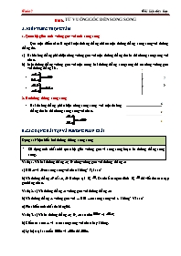 Chuyên đề Hình học Lớp 7 - Chương 1: Đường thẳng vuông góc. Đường thẳng song song - Bài 6: Từ vuông góc đến song song