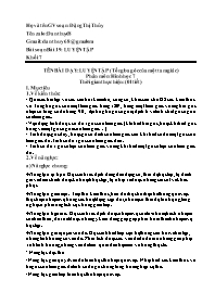 Giáo án Hình học Lớp 7 (Công văn 5512) - Chươ