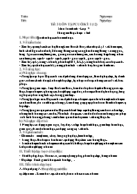 Giáo án Hình học Lớp 7 (Công văn 5512) - Chươ