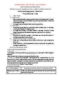 Kế hoạch bài dạy Toán Lớp 7 (Kết nối tri thức) - Chương 9, Bài 33: Quan hệ giữa ba cạnh của một tam giác