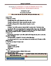 Kế hoạch bài dạy Toán Lớp 7 (Kết nối tri thức) - Chương 9, Bài 34: Sự đồng quy của ba đường trung tuyến, ba đường phân giác trong một tam giác