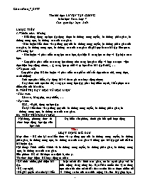 Kế hoạch bài dạy Toán Lớp 7 (Kết nối tri thức) - Chương 9, Bài: Luyện tập chung bài 34, 35