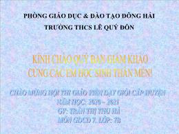 Bài giảng GDCD 7 - Bài 9: Xây dựng gia đình v