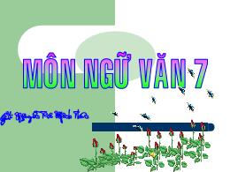 Bài giảng Ngữ văn 7 - Tiết 28: Tập làm văn Lu