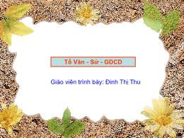 Bài giảng Ngữ văn 7 - Tiết 28, Văn bản: Qua đ