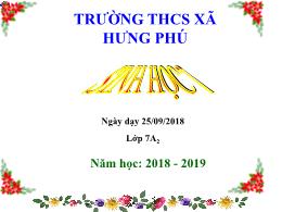 Bài giảng Sinh học 7 - Tiết 13, Bài 13: Giun 