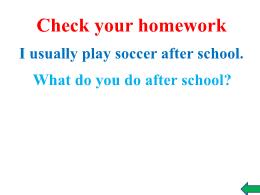 Bài giảng Tiếng Anh 7 - Unit 6, Lesson 6: Let