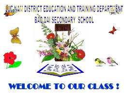 Bài giảng Tiếng Anh 7 - Unit 8, Lesson 3: At 