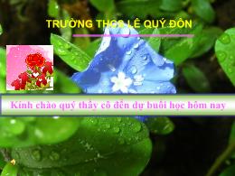 Bài giảng Toán 7 - Bài 8: Tính chất của dãy t