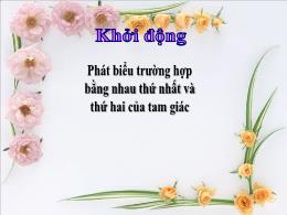 Bài giảng Toán 7 - Bài: Luyện tập (Trang 119+