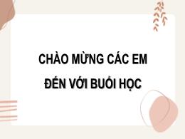 Bài giảng Toán 7 (Cánh diều) - Bài 7: Đại lượ