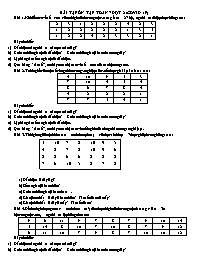 Bài tập ôn tập Covid 19 các môn Khối 7 - Lần 