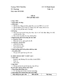Giáo án Âm nhạc 7 - Tuần 16 - Năm học 2021-20