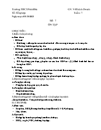 Giáo án Âm nhạc 7 - Tuần 7 - Năm học 2021-202
