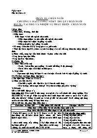 Giáo án Công nghệ 7 - Tuần 19 - Võ Thị Kiều L