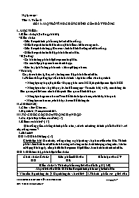 Giáo án Công nghệ 7 - Tuần 2 - Võ Thị Kiều Lo