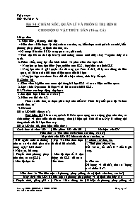 Giáo án Công nghệ 7 - Tuần 31 - Võ Thị Kiều L
