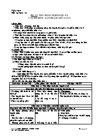Giáo án Công nghệ 7 - Tuần 32 - Võ Thị Kiều L