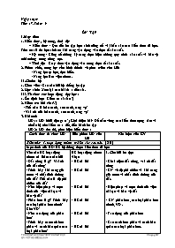 Giáo án Công nghệ 7 - Tuần 9 - Võ Thị Kiều Lo