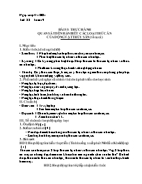 Giáo án Công nghệ Lớp 7 - Tuần 19 - Năm học 2