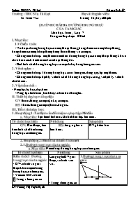 Giáo án Đại số 7 - Tuần 34 - Trương Thị Tuyết