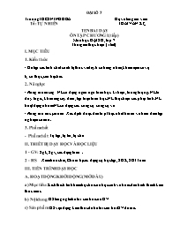 Giáo án Đại số 7 - Tuần 8 - Năm học 2021-2022