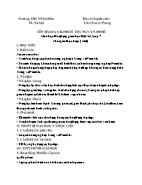 Giáo án Địa lí 7 - Tuần 25 - Trần Thanh Phong